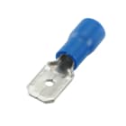 ALPHA ELETTRONICA - Spina faston preisolata - 6,35x0,8mm - per cavo 1,5-2,5mm²