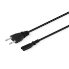 ALPHA ELETTRONICA - Cavo da spina 2 Poli Europa a spina IEC320 C7 - 1,5m