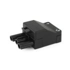 ALPHA ELETTRONICA - Presa volante anti estrazione 16A 500V -  2P+T - contatto femmina