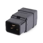 ALPHA ELETTRONICA - Connettore di potenza IEC - spina IEC C20 16A 250Vac montaggio su cavo