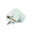 ALPHA ELETTRONICA - Spina di connessione tedesca 16A 250V - Bianca