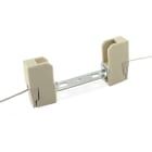 ALPHA ELETTRONICA - Portalampada R7s - Beige - 78mm