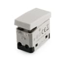 ALPHA ELETTRONICA - Pulsante unipolare 250V 10A - Normalmente aperto - Serie Astra