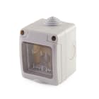 ALPHA ELETTRONICA - Contenitore stagno 2 moduli IP55 - Serie Astra