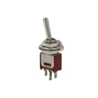ALPHA ELETTRONICA - Interruttore deviatore Subminiatura - 1P - SPCO - ON/OFF/ON - 1.5A@250V - 3 term. a saldare