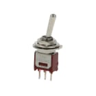 ALPHA ELETTRONICA - Interruttore deviatore Subminiatura - 1P - SPCO - ON/OFF/ON - 1.5A@250V - 3 term. cs