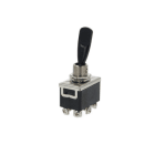 ALPHA ELETTRONICA - Interruttore deviatore Medio - 2P - DPCO - ON/OFF/ON - 10A@250V - 6 term. vite