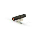 ALPHA ELETTRONICA - Accoppiatore RJ45 Cat.6A Presa/Presa Schermata - Waterproof - a pressione