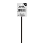 ALPHA ELETTRONICA - Guaina termorestringente - Poliolefina - Restringimento 2:1 - ø2,4mm - Nera - 1m