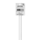 ALPHA ELETTRONICA - Guaina termorestringente in polybag - Poliolefina - Restringimento 2:1 - ø6,4mm - Bianca - 1m