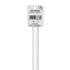ALPHA ELETTRONICA - Guaina termorestringente in polybag - Poliolefina - Restringimento 2:1 - ø9,5mm - Bianca - 1m