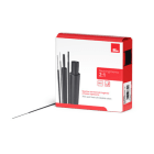 ALPHA ELETTRONICA - Guaina termorestringente in dispenser - Poliolefina - Restringimento 2:1 - ø1,6mm - Nera - 10m