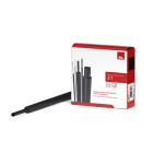 ALPHA ELETTRONICA - Guaina termorestringente in dispenser - Poliolefina - Restringimento 2:1 - ø19mm - Nera - 5m