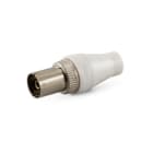 ALPHA ELETTRONICA - Presa coassiale per TV Ø9,5mm completamente schermata