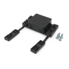 ALPHA ELETTRONICA - Morsetto 3 poli 24A 250V con scatola di protezione - nera