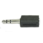 ALPHA ELETTRONICA - Adattatore da spina Ø6,3mm Stereo a 2 prese Ø3,5mm Stereo