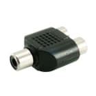 ALPHA ELETTRONICA - Adattatore da presa RCA a 2 prese RCA