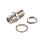 ALPHA ELETTRONICA - Presa F a pannello passante lunghezza 20mm - con dado