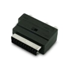 ALPHA ELETTRONICA - Adattatore con deviatore IN/OUT da spina scart a 3 prese RCA