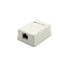 ALPHA ELETTRONICA - Presa modulare cat. 5e da parete schermata