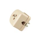 ALPHA ELETTRONICA - Filtro ADSL da spina 3 poli a presa 3 Poli / presa modulare RJ11 6P2C