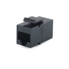 ALPHA ELETTRONICA - Keystone Cat.6 Presa-Presa Non schermata - Nero
