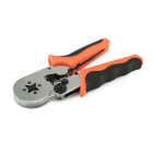 ALPHA ELETTRONICA - Pinza aggraffatrice per terminali a bussola con sezioni da 0,25 a 6mm² - AWG23-10