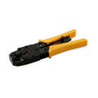 ALPHA ELETTRONICA - Pinza a crimpare per spine RJ45, RJ11 4-6-8P e connettori digitali DEC