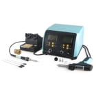 ALPHA ELETTRONICA - Stazione saldante e dissaldante con doppio display - 60W