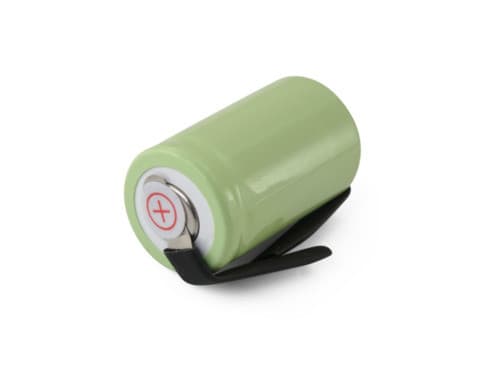 ALPHA ELETTRONICA - Batteria Ni-Mh 1/2 A - 1,2V 1000mAh