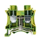 ALPHA ELETTRONICA - Morsetto serrafilo Din DC 1,5÷25mm² giallo-verde