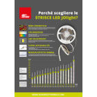 ALPHA ELETTRONICA - Pannello espositivo Strisce Led 70x100cm