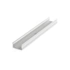 ALPHA ELETTRONICA - Profilo per fissaggio a plafone 100mm - adatti per profilo JO380/097 - Foro ø6mm - Grigio