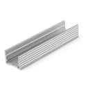 ALPHA ELETTRONICA - Profilo in alluminio anodizzato argento - 2m