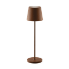 ALPHA ELETTRONICA - Lampada a batteria portatile - Serie Plana - Corten