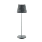 ALPHA ELETTRONICA - Lampada a batteria portatile - Serie Pirò - Grigio
