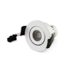 ALPHA ELETTRONICA - Faretto LED da incasso rotondo - 2W - 500mA - Bianco - Orientabile - Bianco naturale - Serie Flip