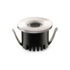 ALPHA ELETTRONICA - Faretto LED da incasso rotondo - 3W - Alluminio satinato - Bianco naturale - Serie Aurea