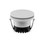 ALPHA ELETTRONICA - Faretto LED da incasso rotondo - 3W - Bianco - Luce indiretta - Bianco naturale - Serie Eclisse