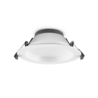 ALPHA ELETTRONICA - Faretto Led da incasso - 20W - 80lm/W - TRIwhite bianco selezionabile - Serie Chiara