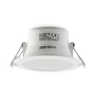 ALPHA ELETTRONICA - Faretto Led da incasso - 9W - TRIwhite bianco selezionabile - Sensore di microonde - Serie Detect