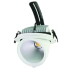 ALPHA ELETTRONICA - Faretto Led da incasso - 35W - Orientabile - Bianco naturale - Serie Moda