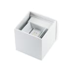 ALPHA ELETTRONICA - Applique Led 6W - 230Vac - Corpo bianco - CCT regolabile - Serie Unica