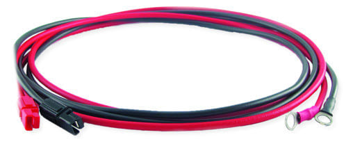 ALPHA ELETTRONICA - Cavo per batterie 8AWG - 8mm² - 1,5m - occhielli/connettore