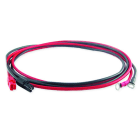 ALPHA ELETTRONICA - Cavo per batterie 8AWG - 8mm² - 1,5m - occhielli/connettore