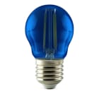 ALPHA ELETTRONICA - Lampada a filamento led mini-bulbo - 230Vac - E27 - 4,5W - Blu