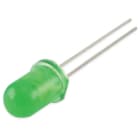 ALPHA ELETTRONICA - Led Ø10mm - Alta luminosità - Lente diffusa - Verde