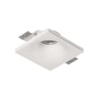 ALPHA ELETTRONICA - Supporto in gesso da incasso per lampade LED - 120x120mm