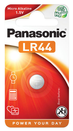 ALPHA ELETTRONICA - Pila Alcalina - LR44 - 1,5V