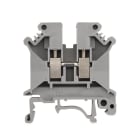 ALPHA ELETTRONICA - Morsetto serrafilo Din PC 0,2÷4mm² grigio
